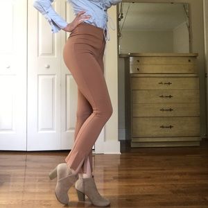 Cropped mini flare pants